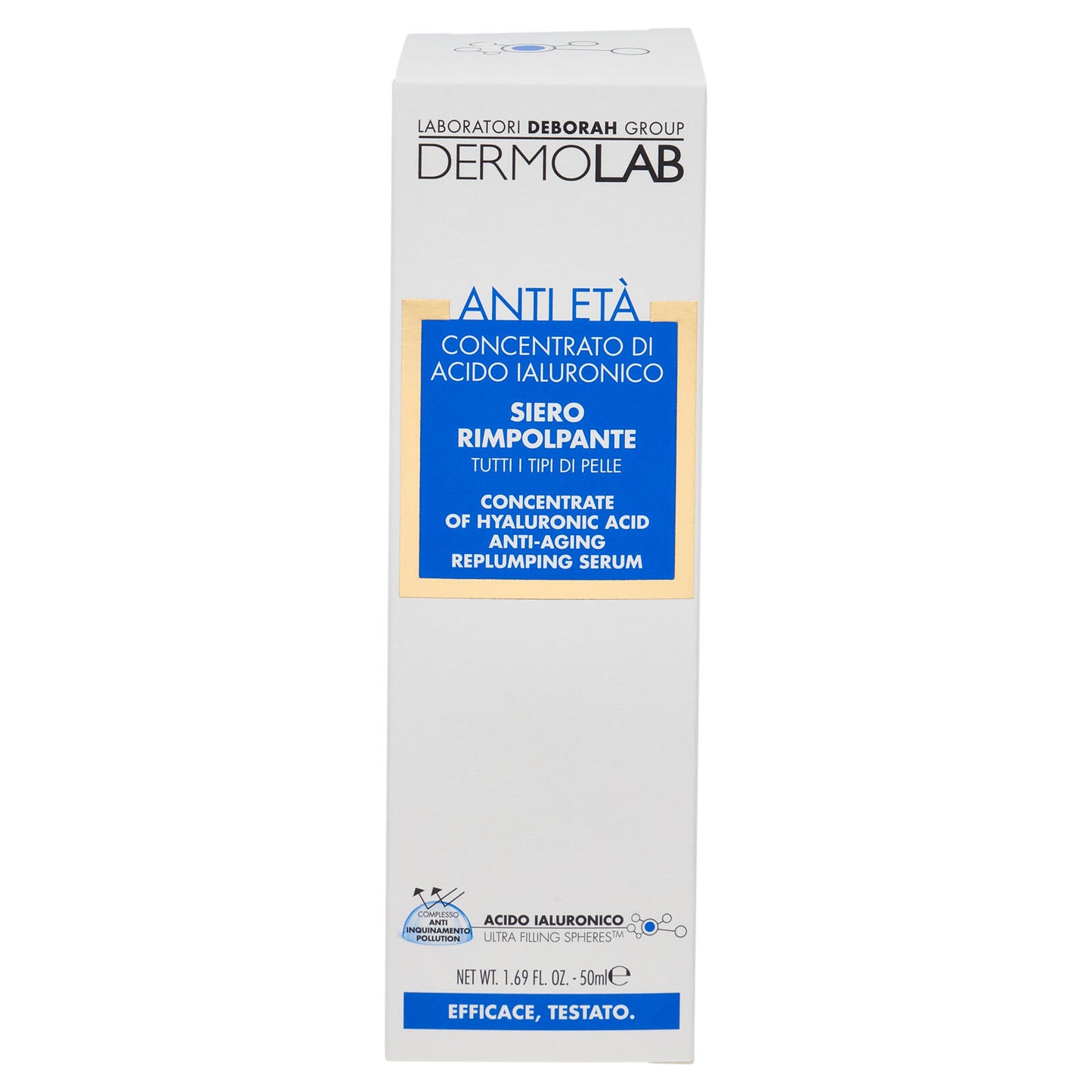 Dermolab Anti Età Concentrato di Acido Ialuronico Siero Rimpolpante 50 ml (25525213)