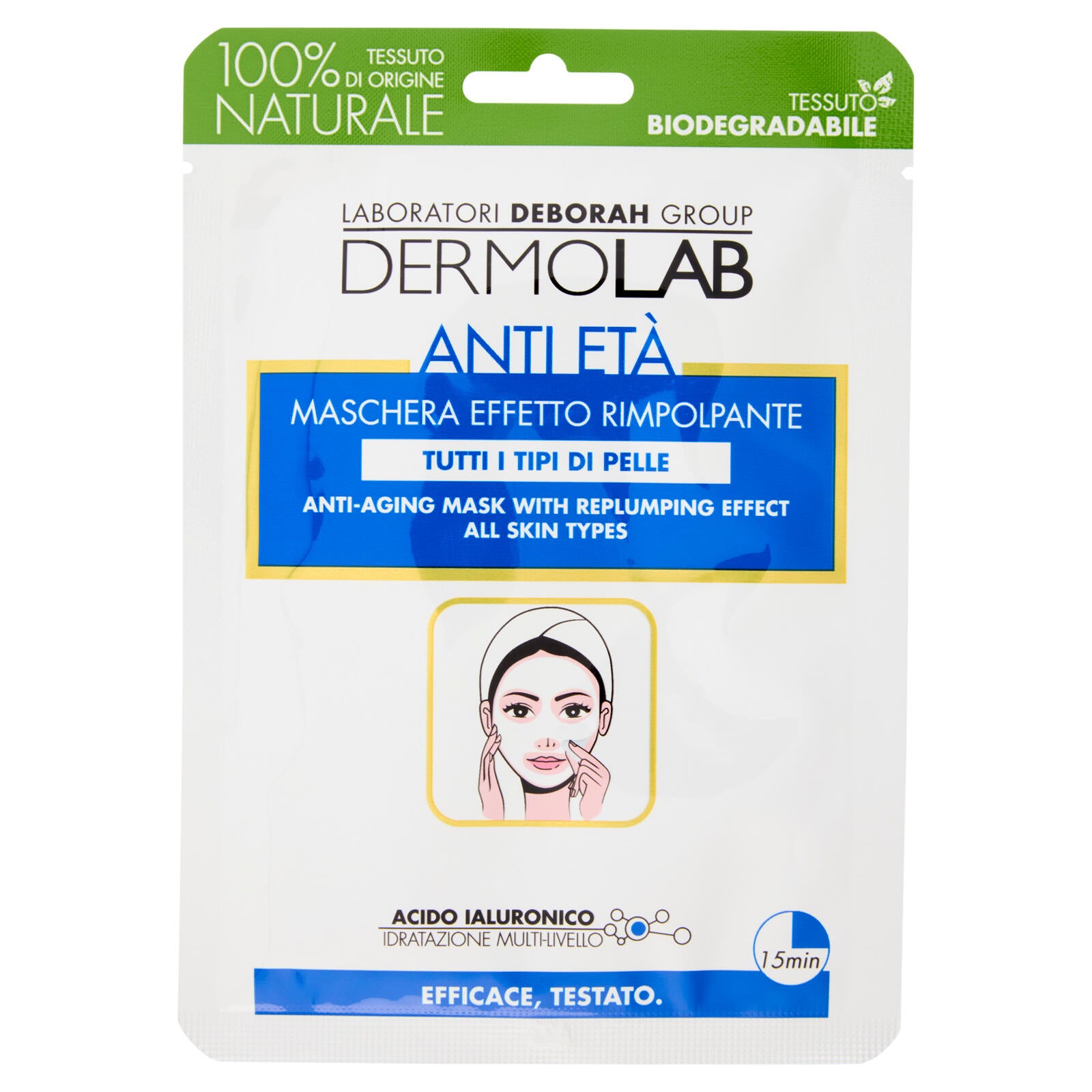 Dermolab Anti Età Maschera Effetto Rimpolpante 1 pz (25525218)