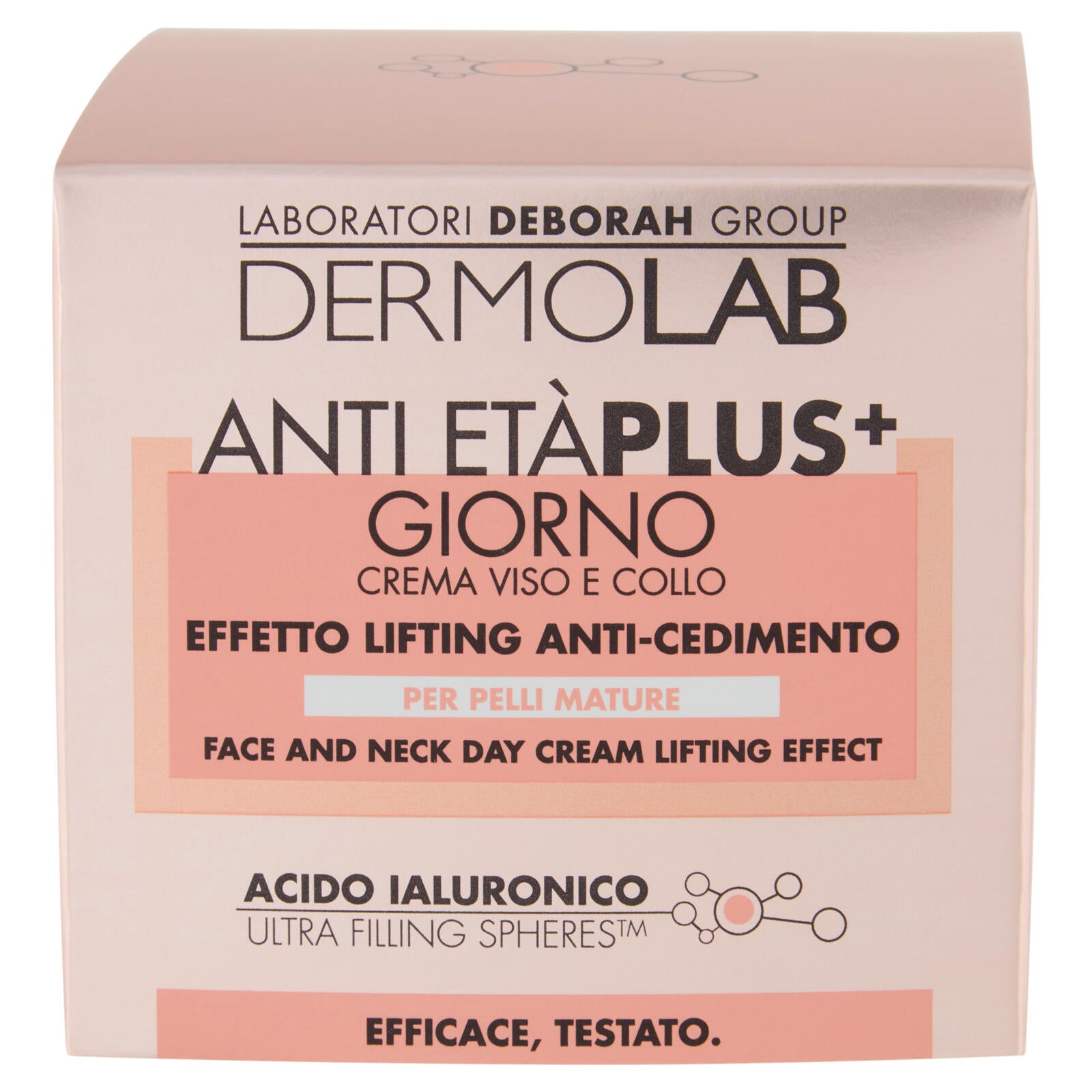 Dermolab Anti Età Plus+ Giorno Crema Viso e Collo Effetto Lifting Anti-Cedimento 50 ml (25525222)