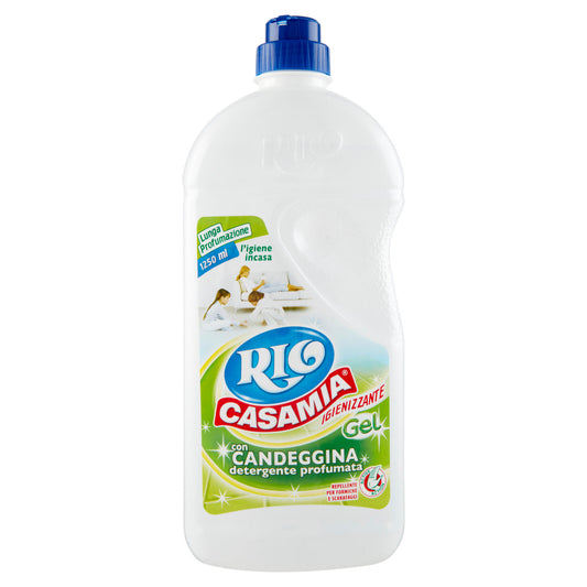 Rio Casamia Igienizzante Gel con Candeggina detergente profumata 1250 ml