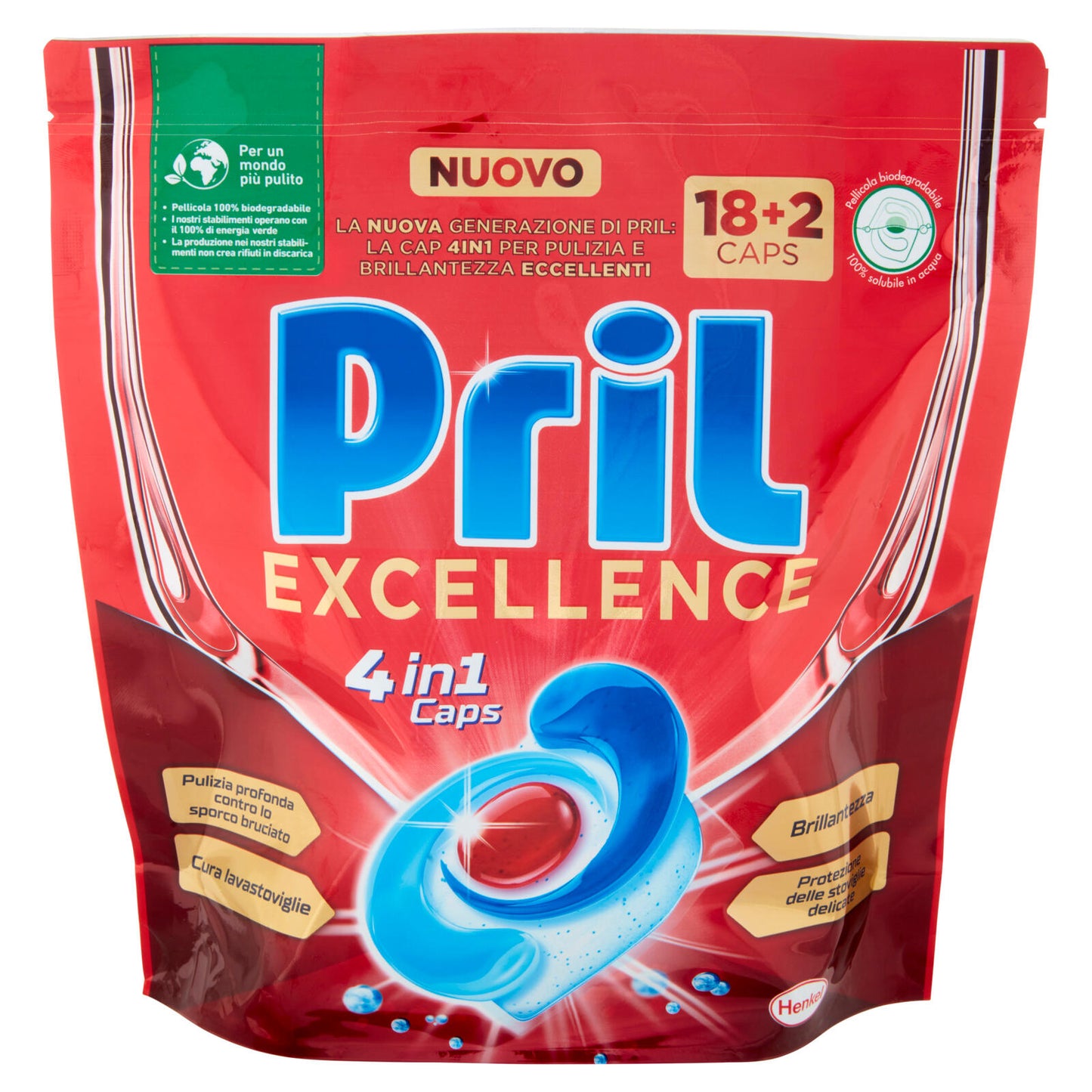 PRIL Excellence 4in1 Caps 346g 18+2 lav.