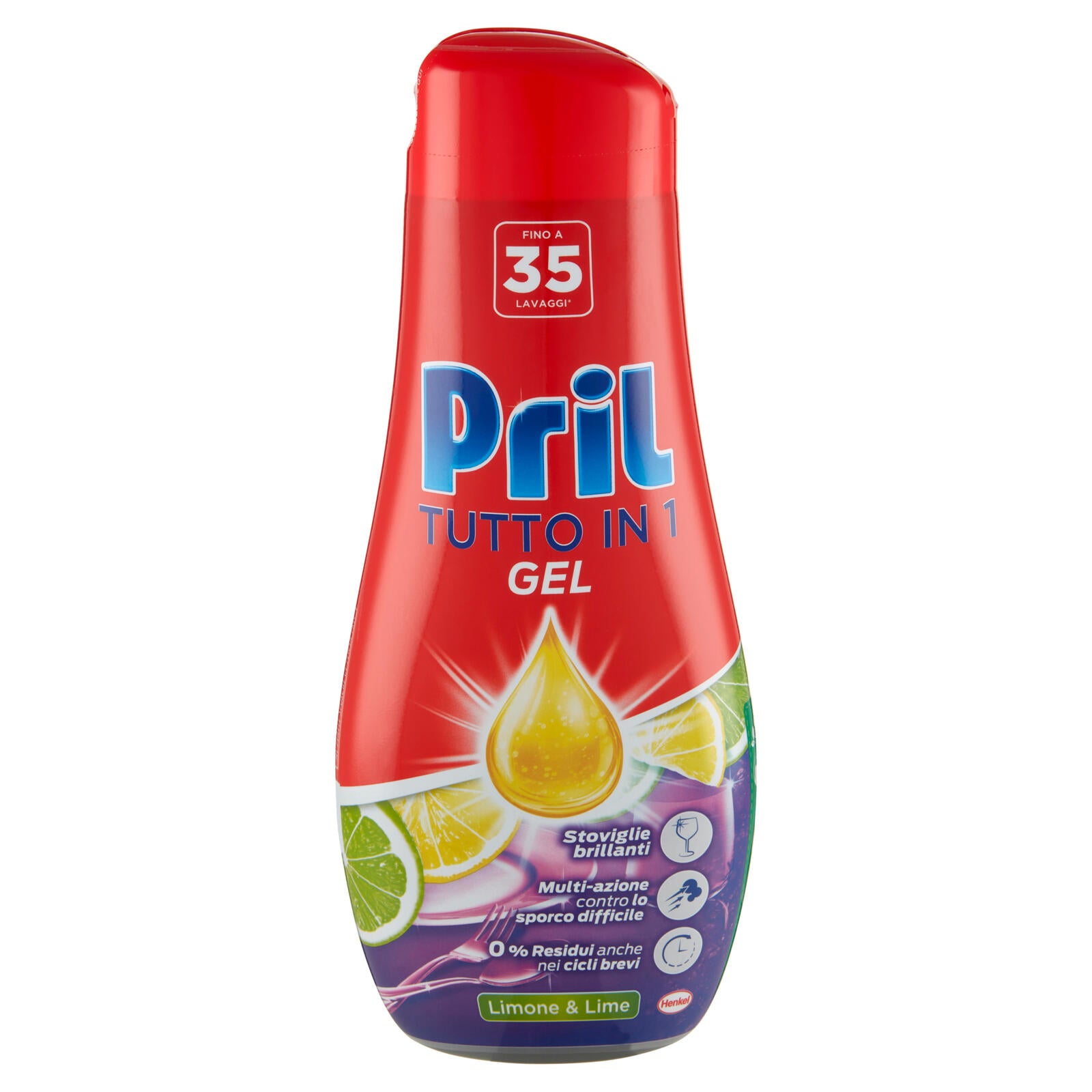 PRIL Tutto in 1 Gel Limone 630ml
