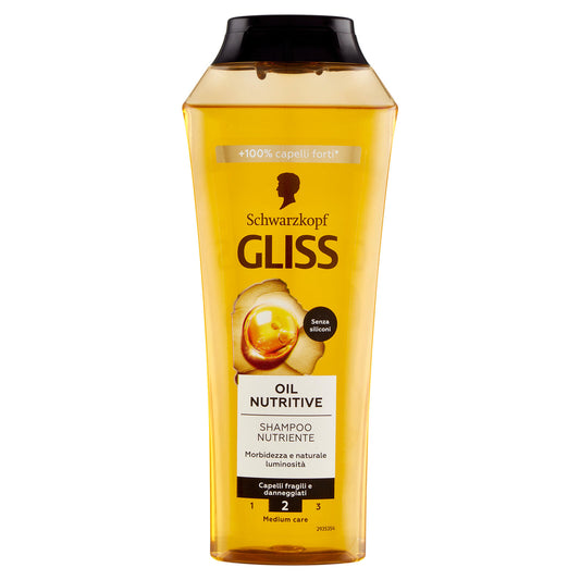 Gliss Oil Nutritive Shampoo Nutriente 250 ml