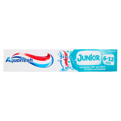 Aquafresh Junior dentifricio bambini igiene dentale denti sani e forti dai 6 anni 75 ml (25519304)