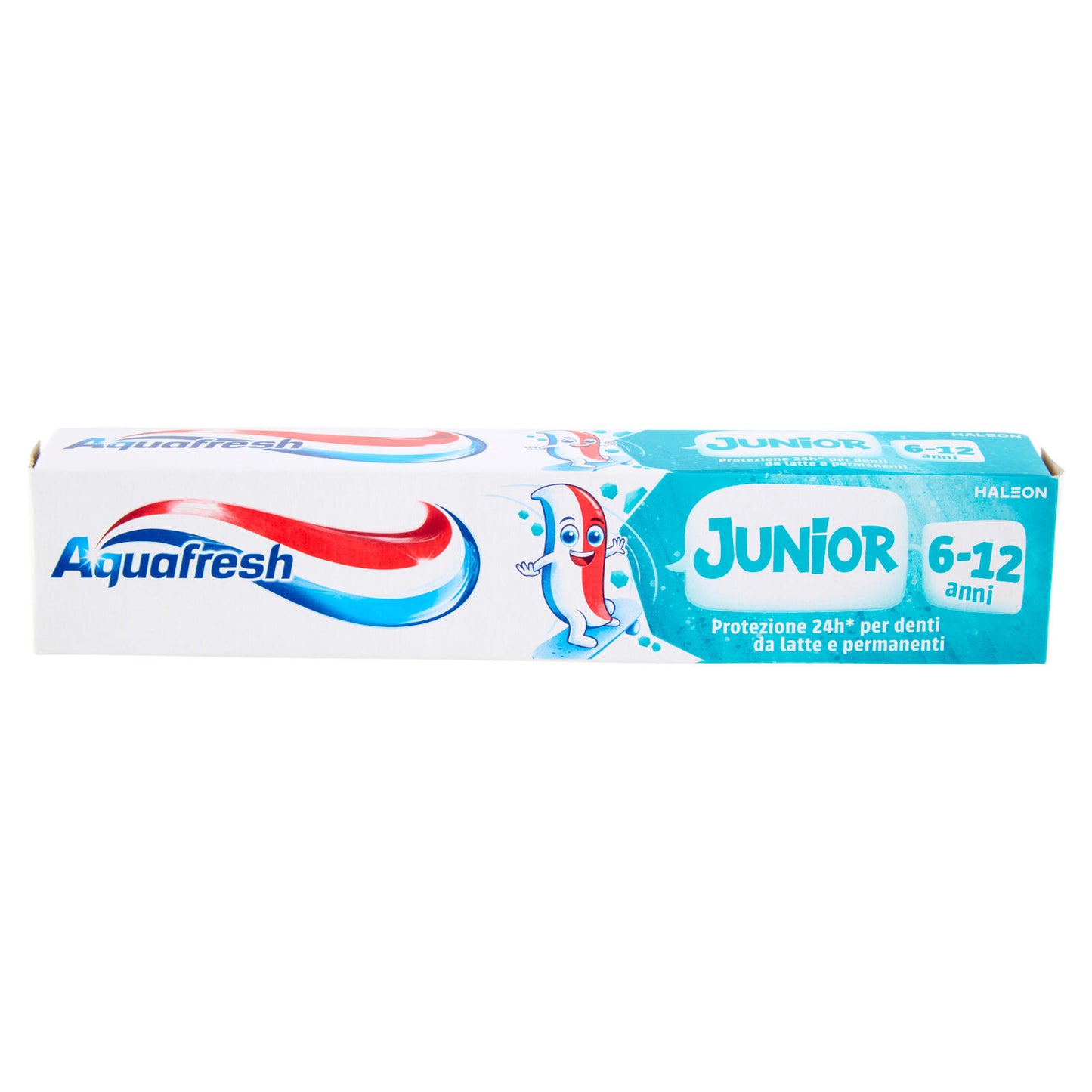 Aquafresh Junior dentifricio bambini igiene dentale denti sani e forti dai 6 anni 75 ml (25519305)