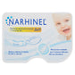 Narhinel aspiratore nasale per neonati e bambini utile a rimuove secrezioni nasali + 2 ricambi soft