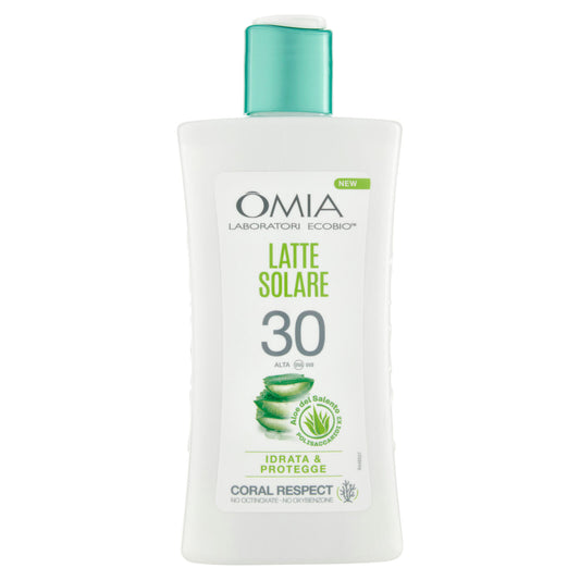 Omia Laboratori Ecobio Latte Solare 30 Alta Aloe del Salento 200 ml (25566411)