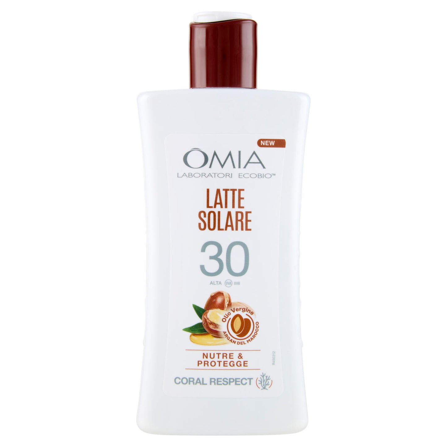 Omia Laboratori Ecobio Latte Solare 30 Alta Olio Vergine Argan del Marocco 200 ml (25566440)