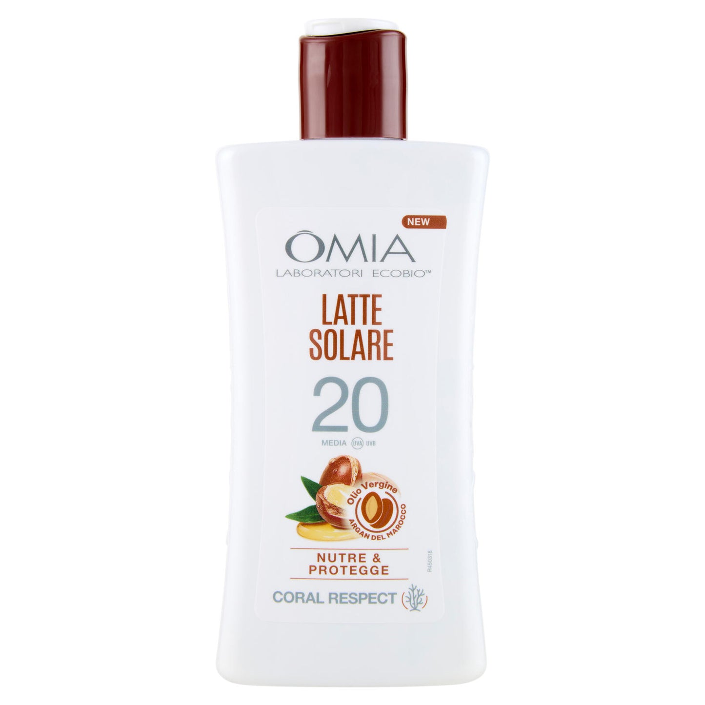 Omia Laboratori Ecobio Latte Solare 20 Media Olio Vergine Argan del Marocco 200 ml (25566394)