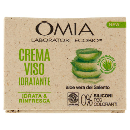 Omia Laboratori Ecobio Crema Viso Idratante aloe vera del Salento 50 ml (25566203)