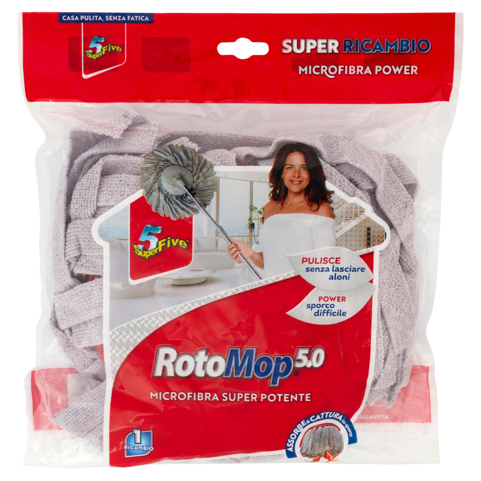Super5 RotoMop 5.0 Ricambio 1 pz