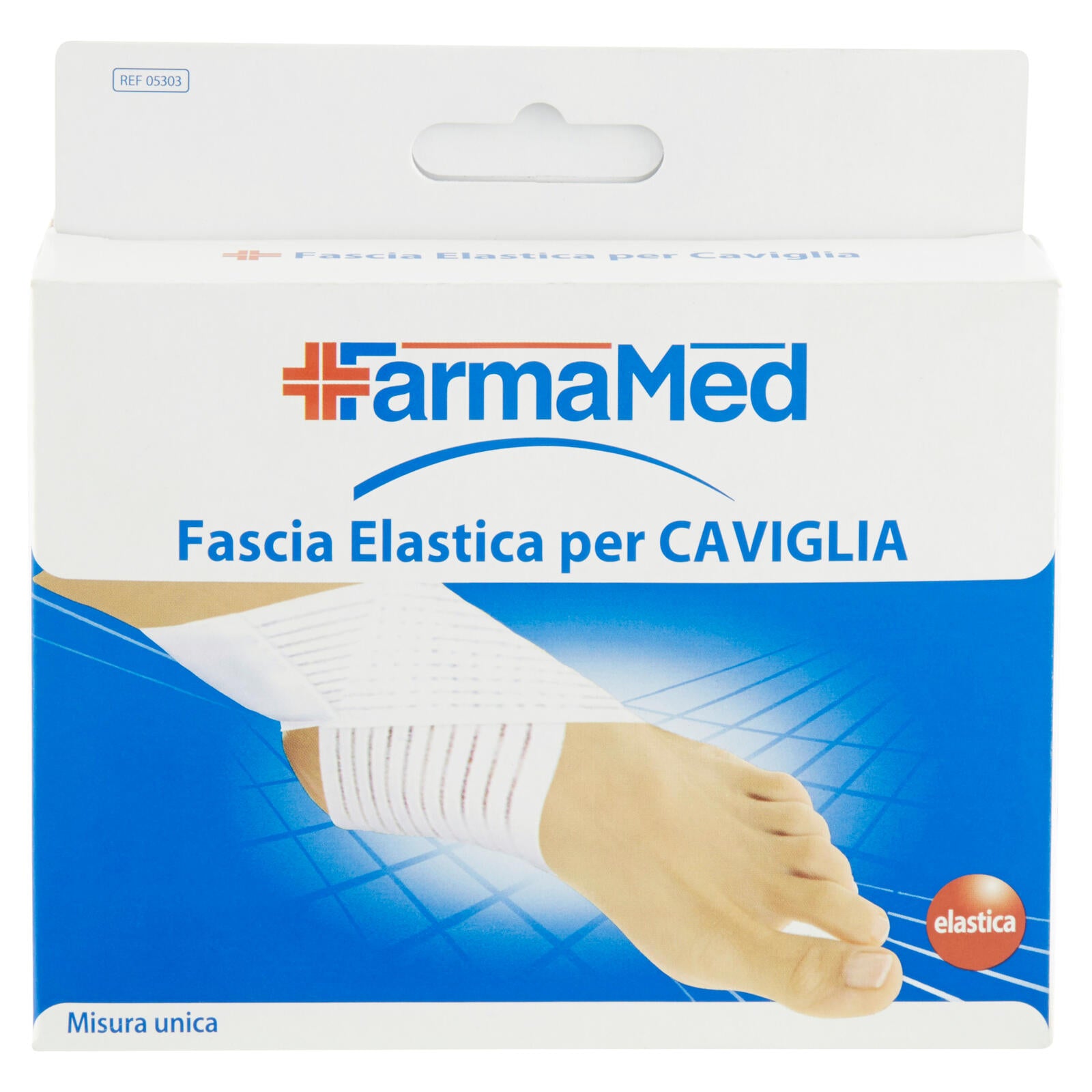FarmaMed Fascia Elastica per Caviglia Misura unica (25528574)