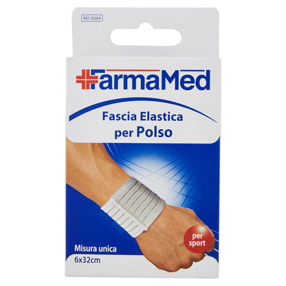 FarmaMed Fascia Elastica per Polso Misura unica 6x32 cm (25528575)