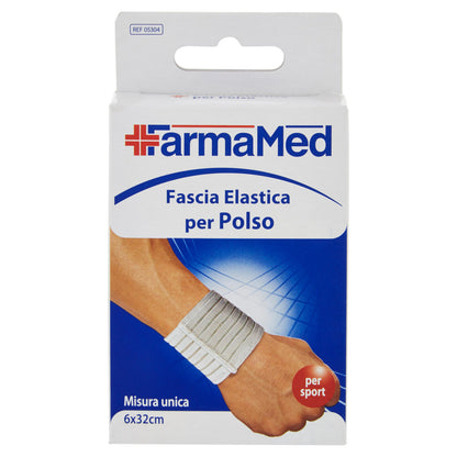 FarmaMed Fascia Elastica per Polso Misura unica 6x32 cm (25528576)