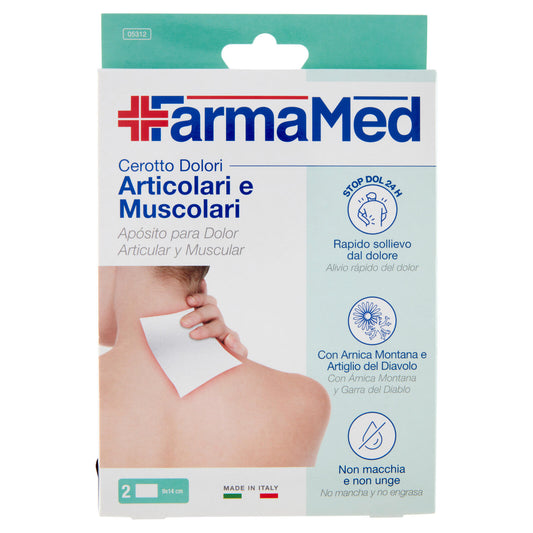 FarmaMed Cerotto Dolori Articolari e Muscolari 2 pz (25528500)