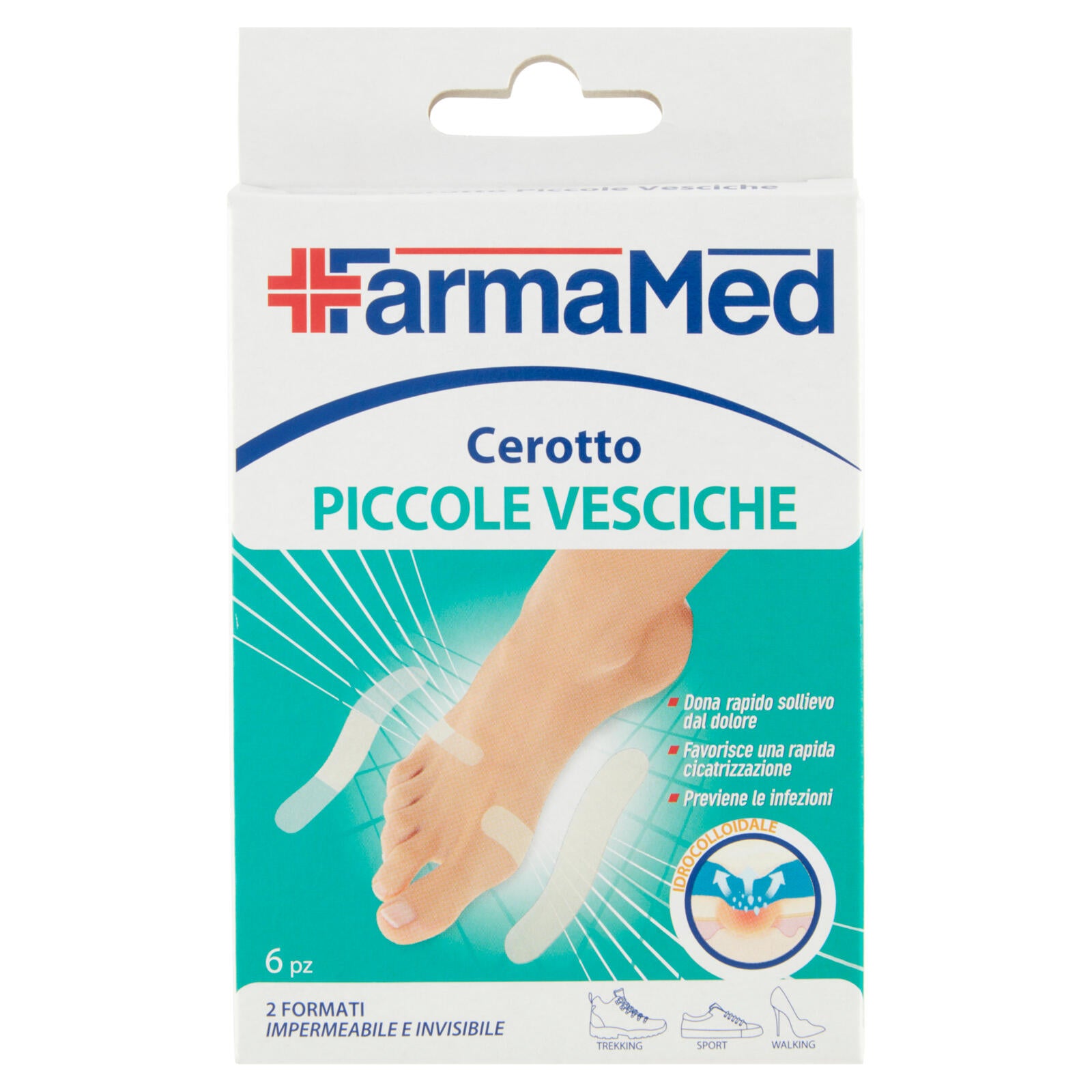 FarmaMed Cerotto Piccole Vesciche 2 Formati 6 pz (25528518)