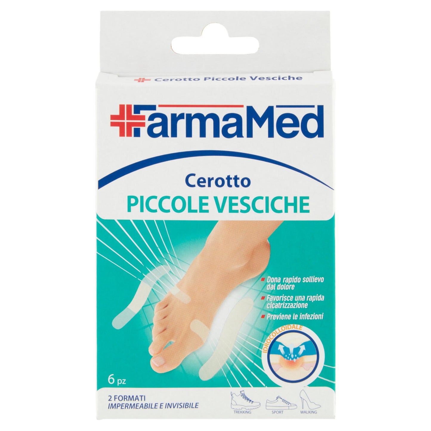 FarmaMed Cerotto Piccole Vesciche 2 Formati 6 pz (25528519)