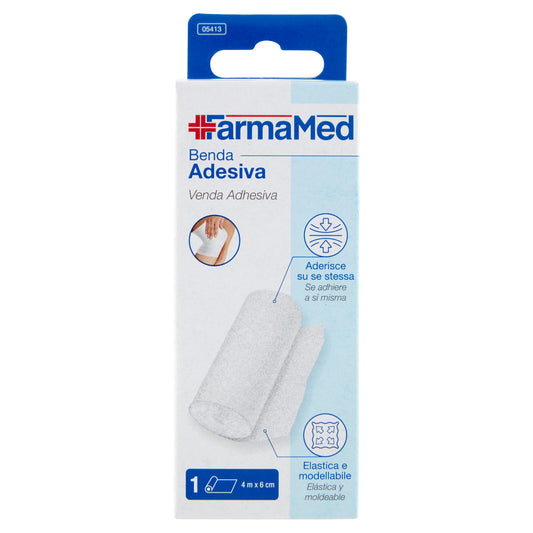 FarmaMed Benda Adesiva 4 m x 6 cm 1 pz (25528454)