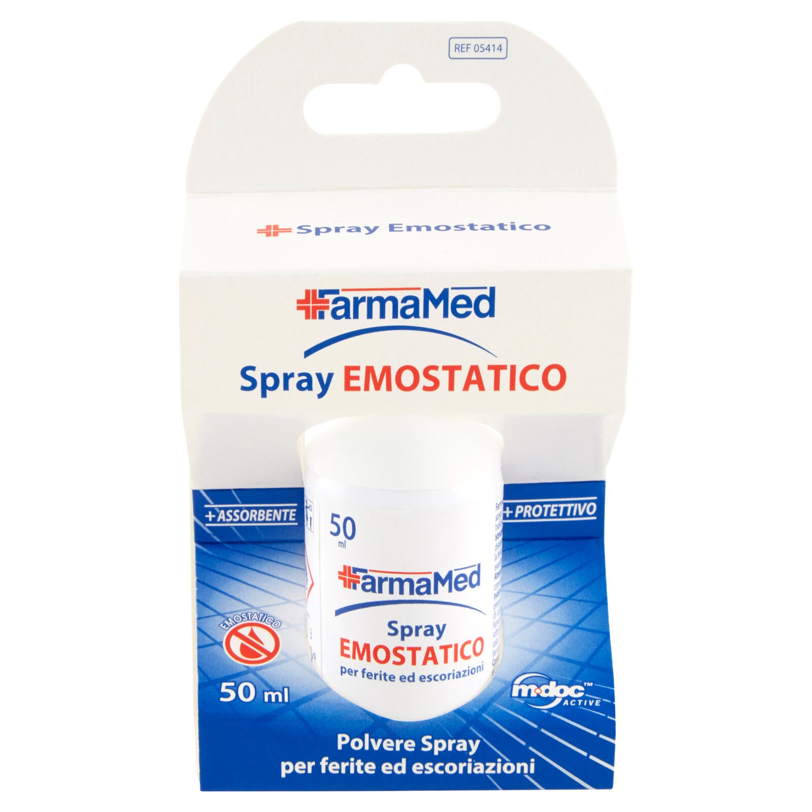 FarmaMed Spray Emostatico Polvere Spray per ferite ed escoriazioni 50 ml (25528625)