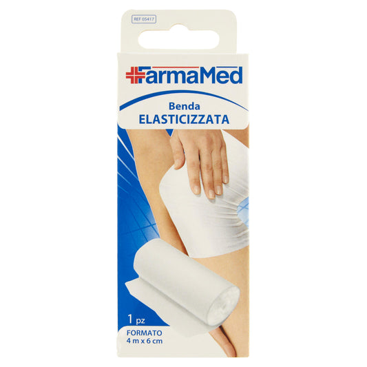 FarmaMed Benda Elasticizzata Formato 4 m x 6 cm 1 pz (25528460)