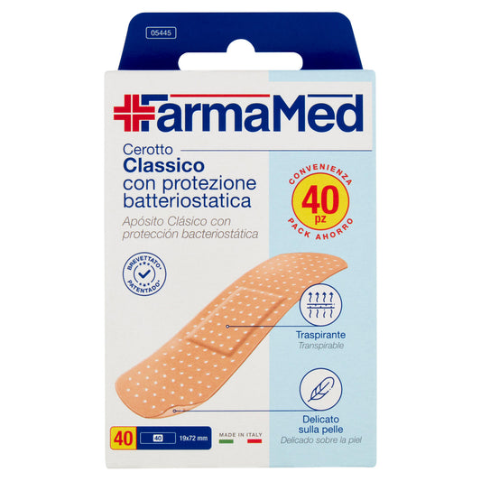 FarmaMed Cerotto Classico con protezione batteriostatica 40 pz