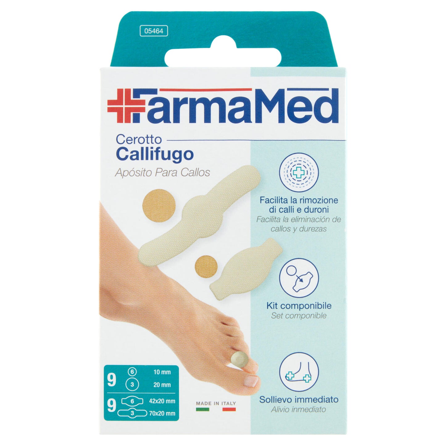 FarmaMed Cerotto Callifugo 18 pz (25528476)