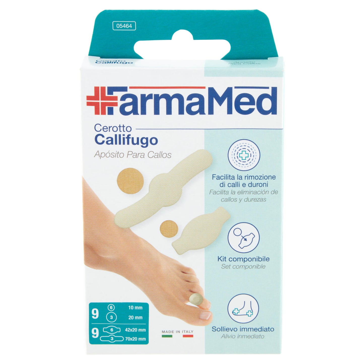 FarmaMed Cerotto Callifugo 18 pz (25528477)