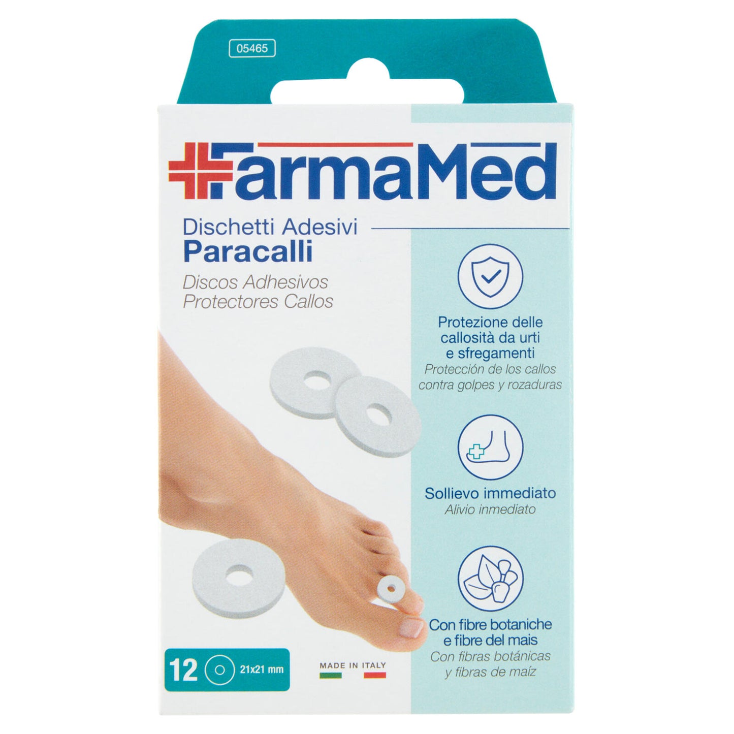 FarmaMed Dischetti Adesivi Paracalli 12 pz (25528561)