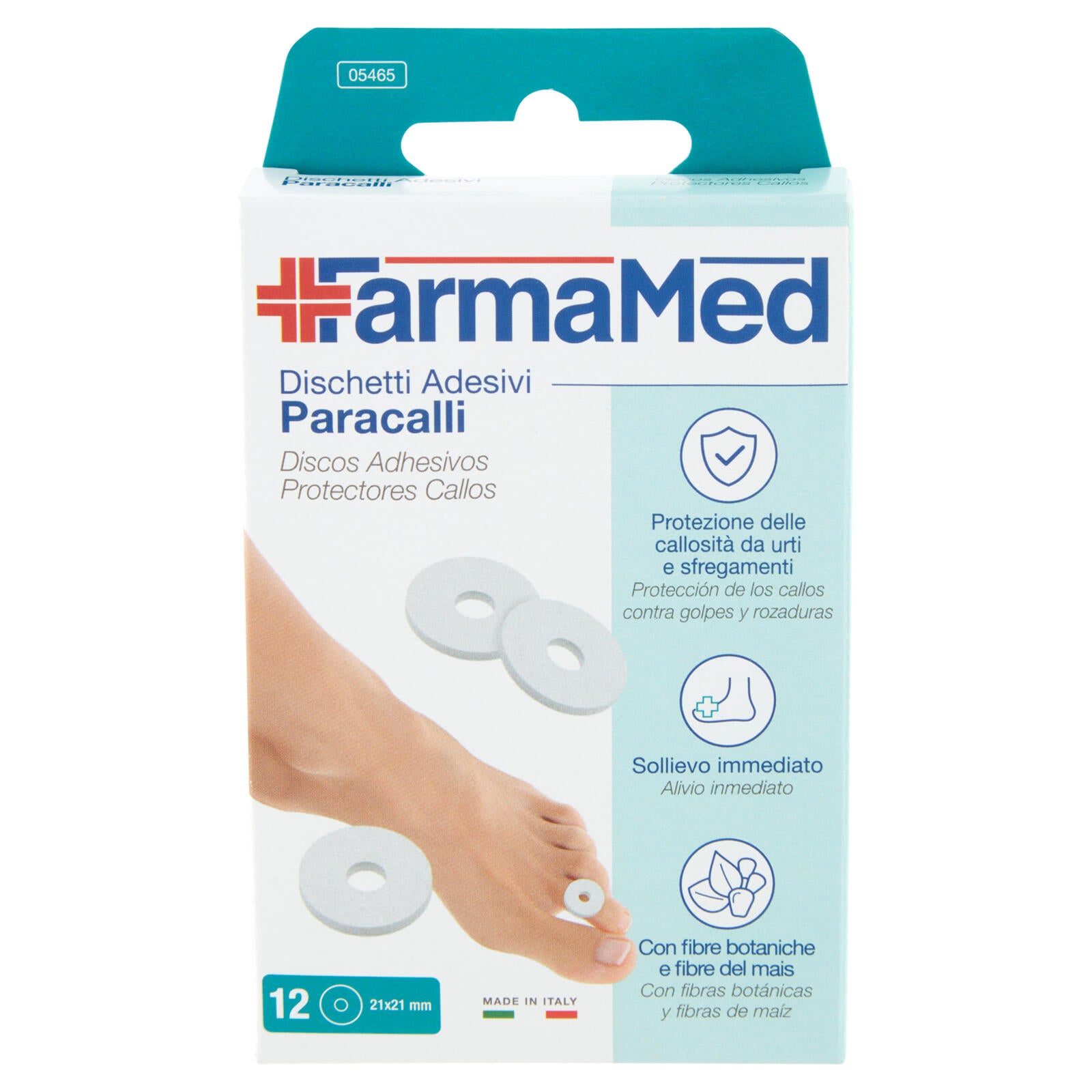 FarmaMed Dischetti Adesivi Paracalli 12 pz (25528562)