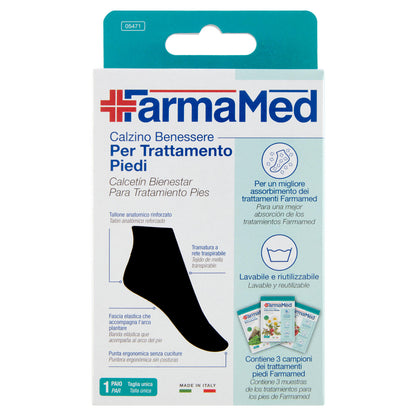 FarmaMed Calzino Benessere per il Trattamento Piedi 1 Paio (25528464)