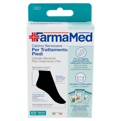 FarmaMed Calzino Benessere per il Trattamento Piedi 1 Paio (25528465)