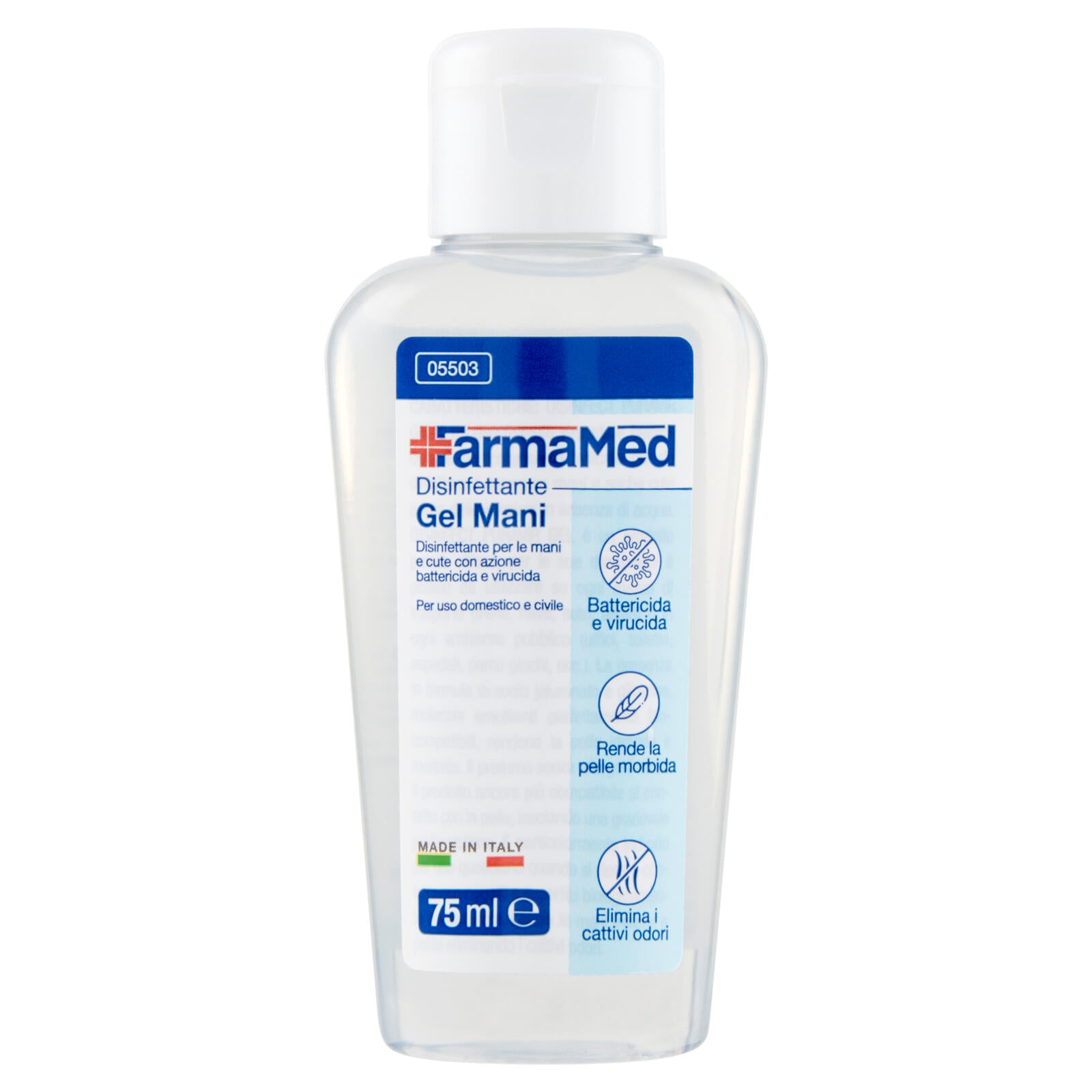 Zeta Farmacuti Disintyl Gel Igienizzante Mani 500ml - Formato Famiglia Con Profumo Di Limone