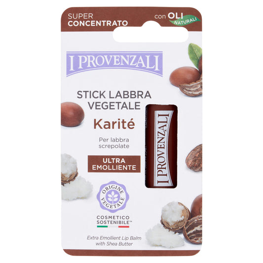 I Provenzali Stick Labbra Vegetale Karité Ultra Emolliente 5,5 ml