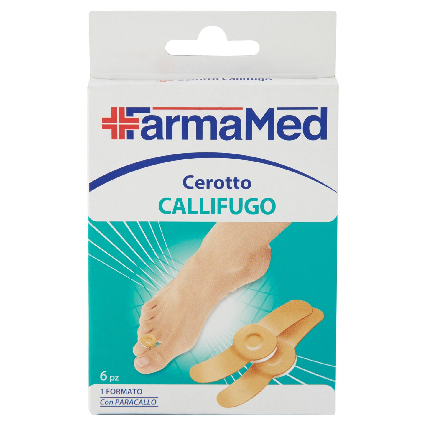 FarmaMed Cerotto Callifugo con Paracallo 1 Formato 6 pz