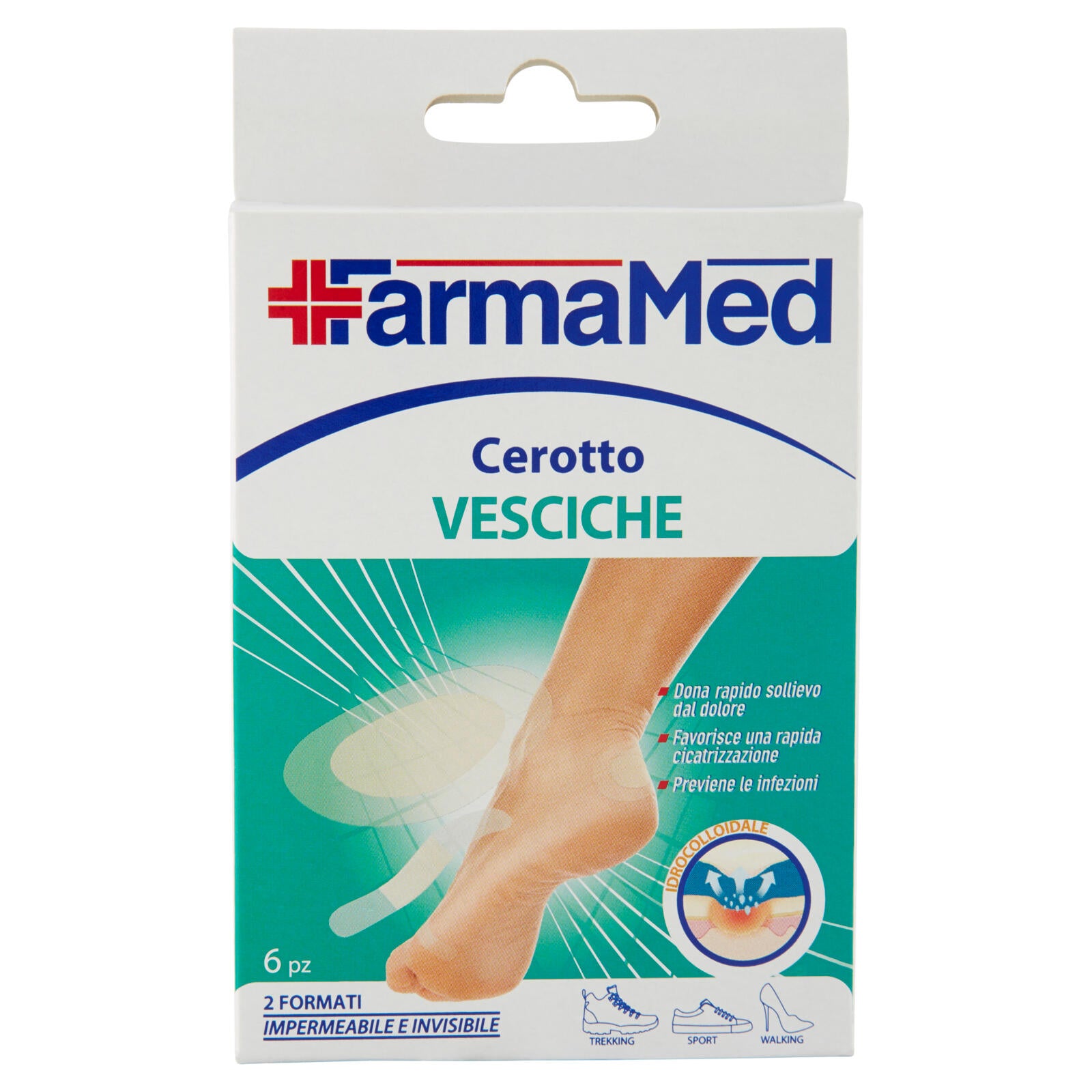 FarmaMed Cerotto Vesciche 2 Formati 6 pz