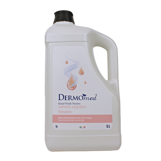 DERMOMED - Sapone liquido mani neutro in tanica professionale da 5 litri (25525241)