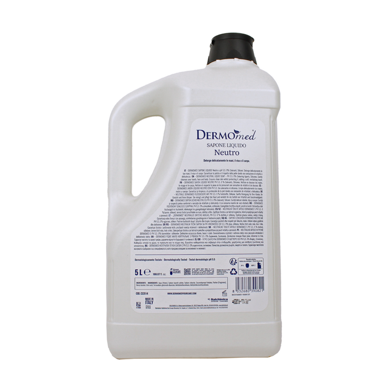 DERMOMED - Sapone liquido mani neutro in tanica professionale da 5 litri (25525242)
