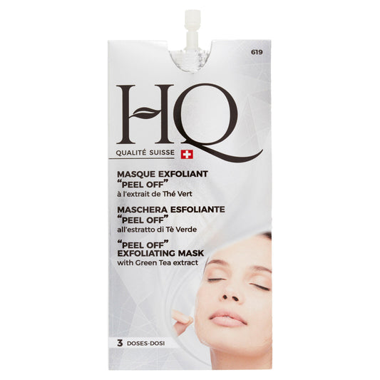HQ Maschera Esfoliante "Peel Off" all'estratto di Tè Verde 15 ml (25531040)