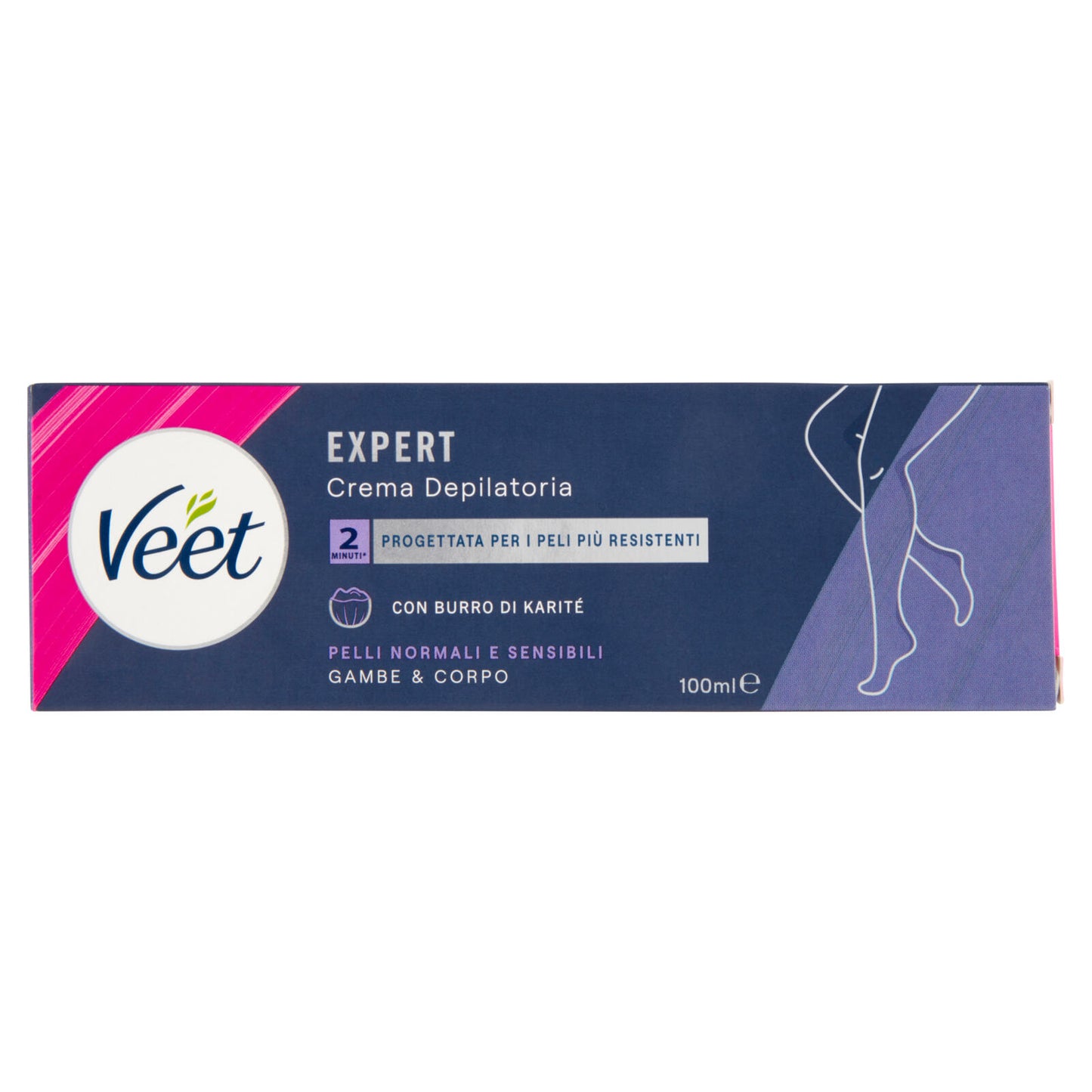 Veet Crema Depilatoria Gambe e Corpo Expert Pelli Normali e Sensibili 100 ml (25613309)