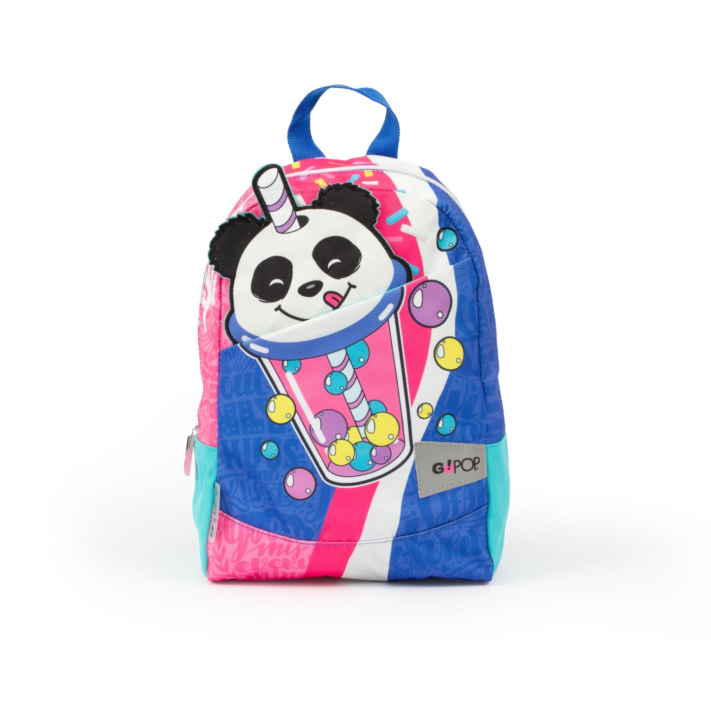 GO POP Zainetto Bubble Star con Ampio Comparto Centrale, Zaino Piccolo per Asilo e Bambine dai 2 Anni a Tema Bubble Tea, Spallacci Imbottiti E Maniglia, per Scuola Materna (25530801)