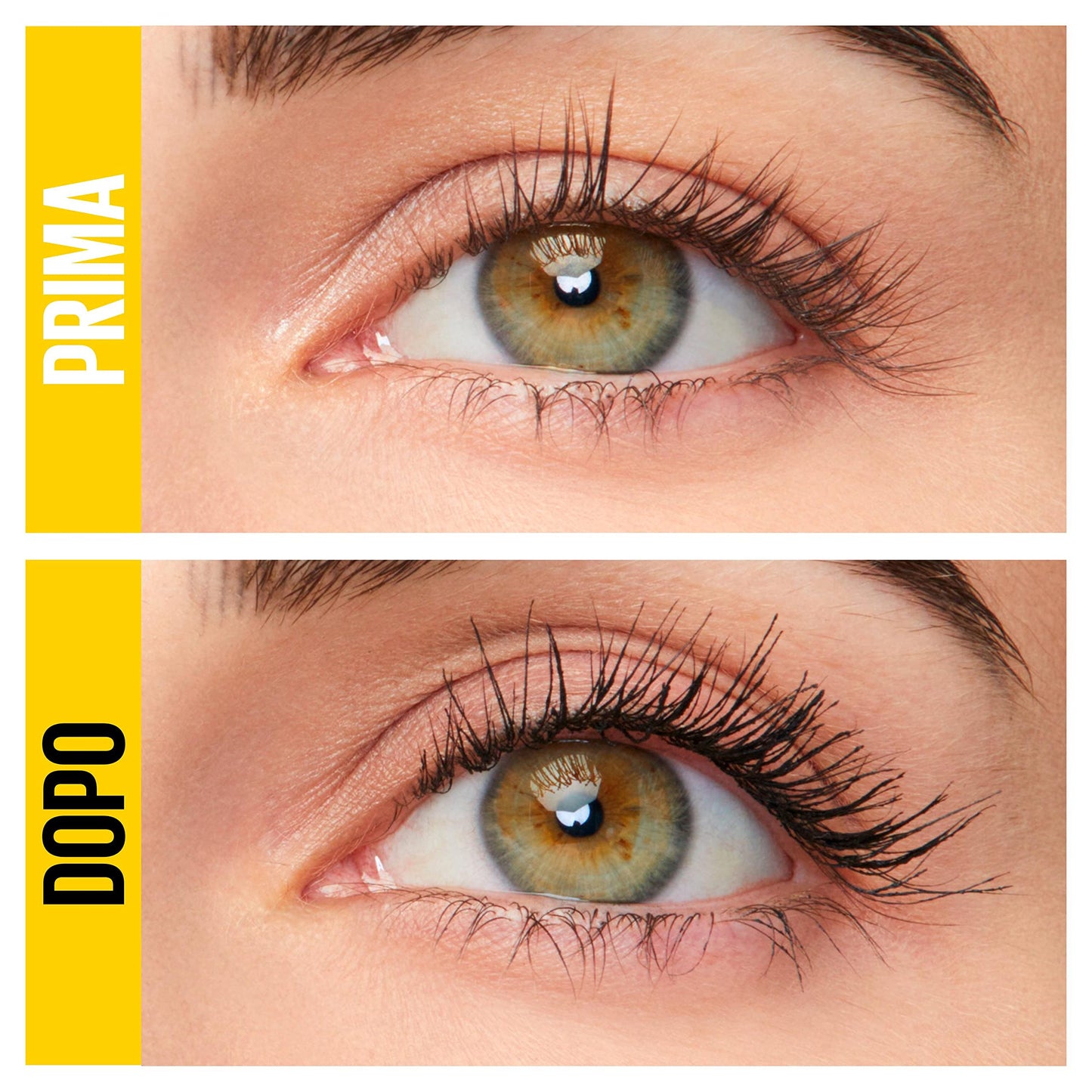 Maybelline New York Colossal Curl Bounce Mascara, 24h di Volume Colossale e Lunghezza Estrema, Con Memory Curl per una Curva delle Ciglia che Dura a Lungo, Very Black, 10 ml (25558673)