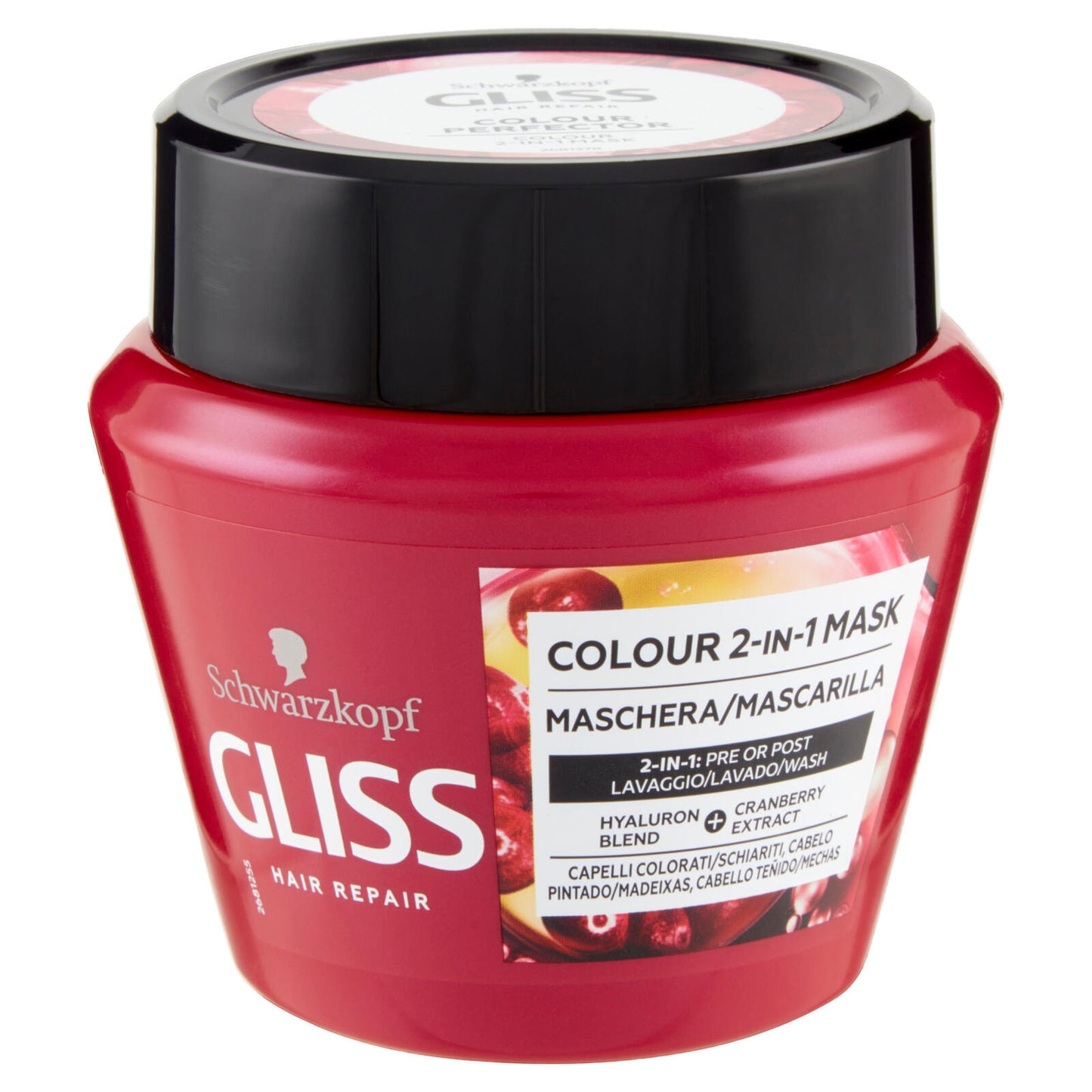 Gliss Hair Repair Colour 2-in-1 Mask Maschera Colour Perfector 300 ml
