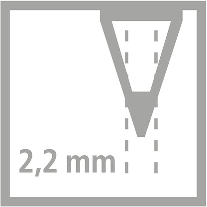 Matita in grafite - STABILO Swano fluo in Giallo Fluo - Gradazione HB (25545216)