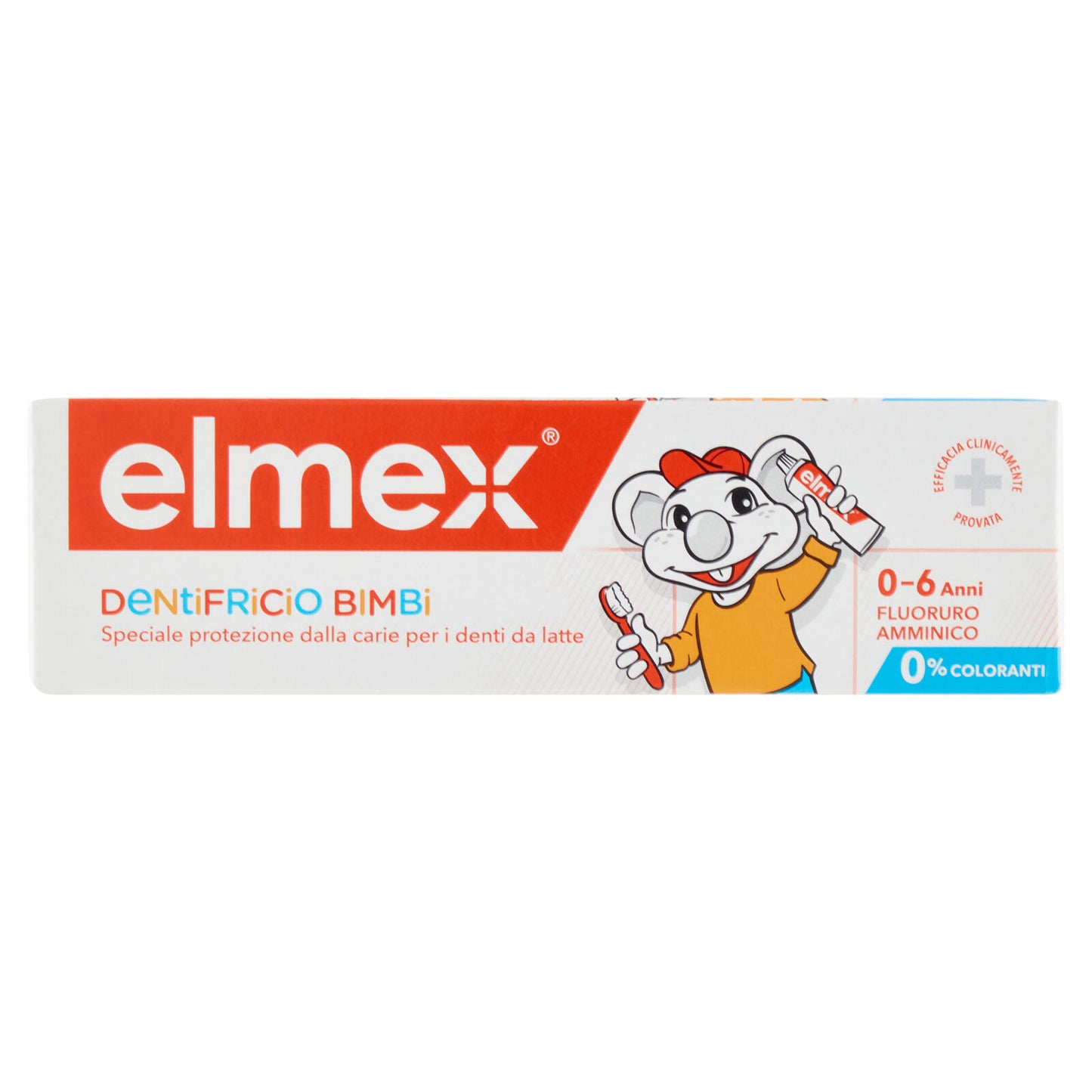 elmex dentifricio Bimbi, bambini fino ai 6 anni 50 ml ->
