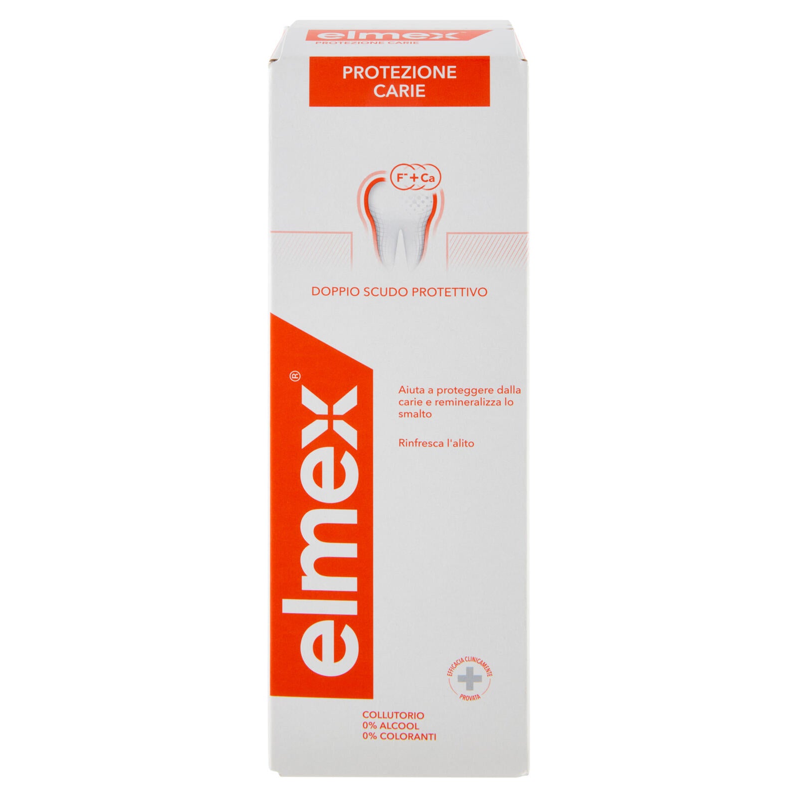 elmex collutorio Protezione Carie rinfresca l'alito 400 ml (25526182)