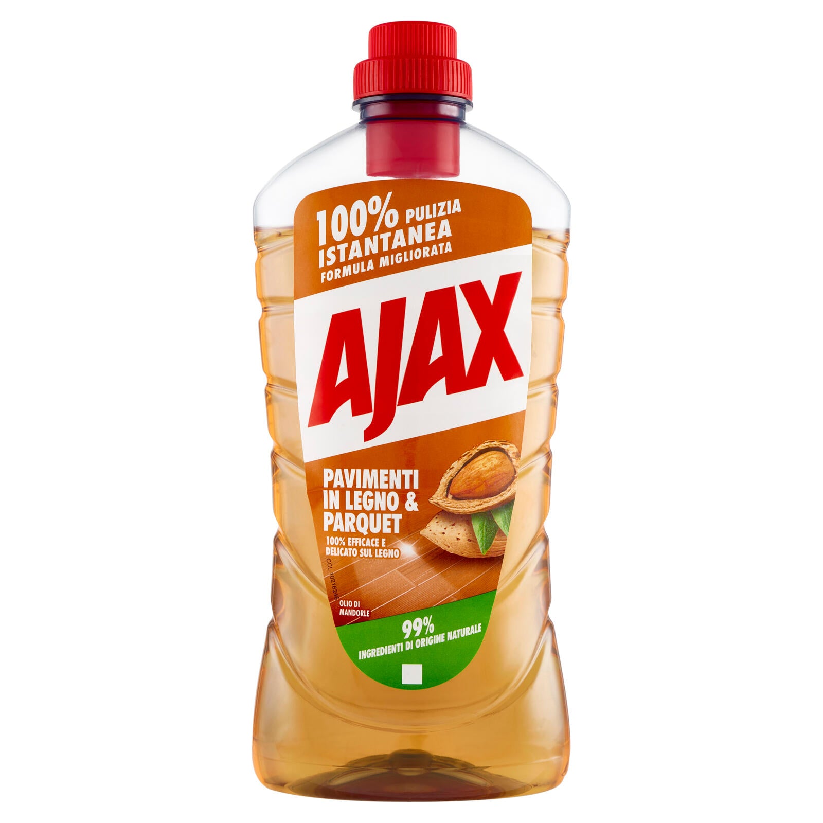 Ajax detersivo pavimenti in Legno e Parquet olio di mandorle 950ml