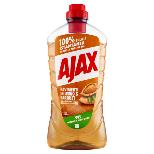Ajax detersivo pavimenti in Legno e Parquet olio di mandorle 950ml