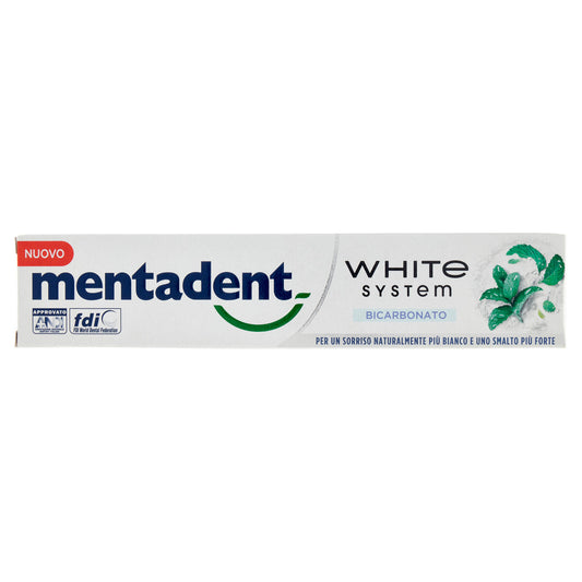 Mentadent White System Bicarbonato 75 ml