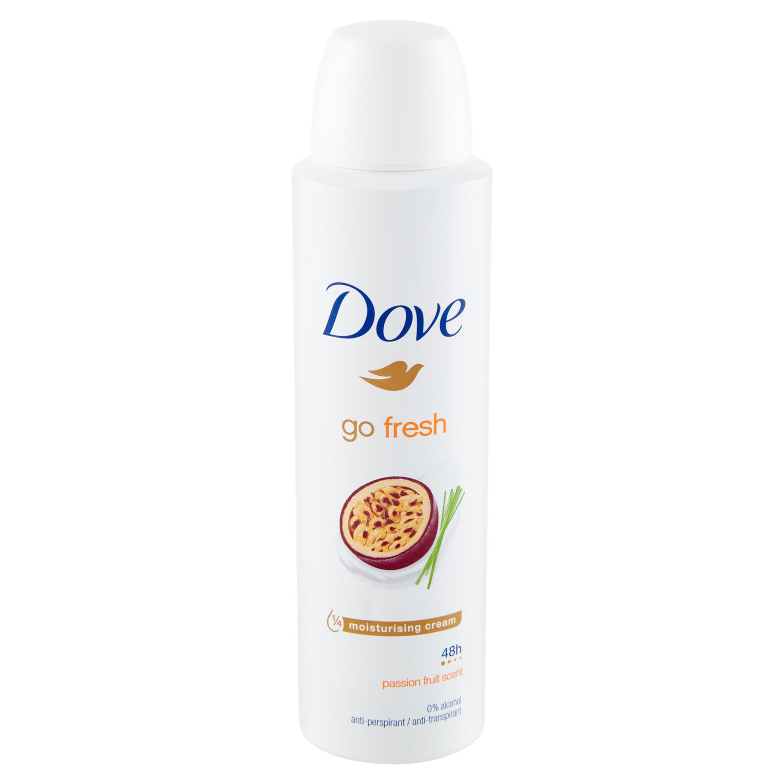 Dove go fresh passin fruit scent anti-perspirant 150 ml