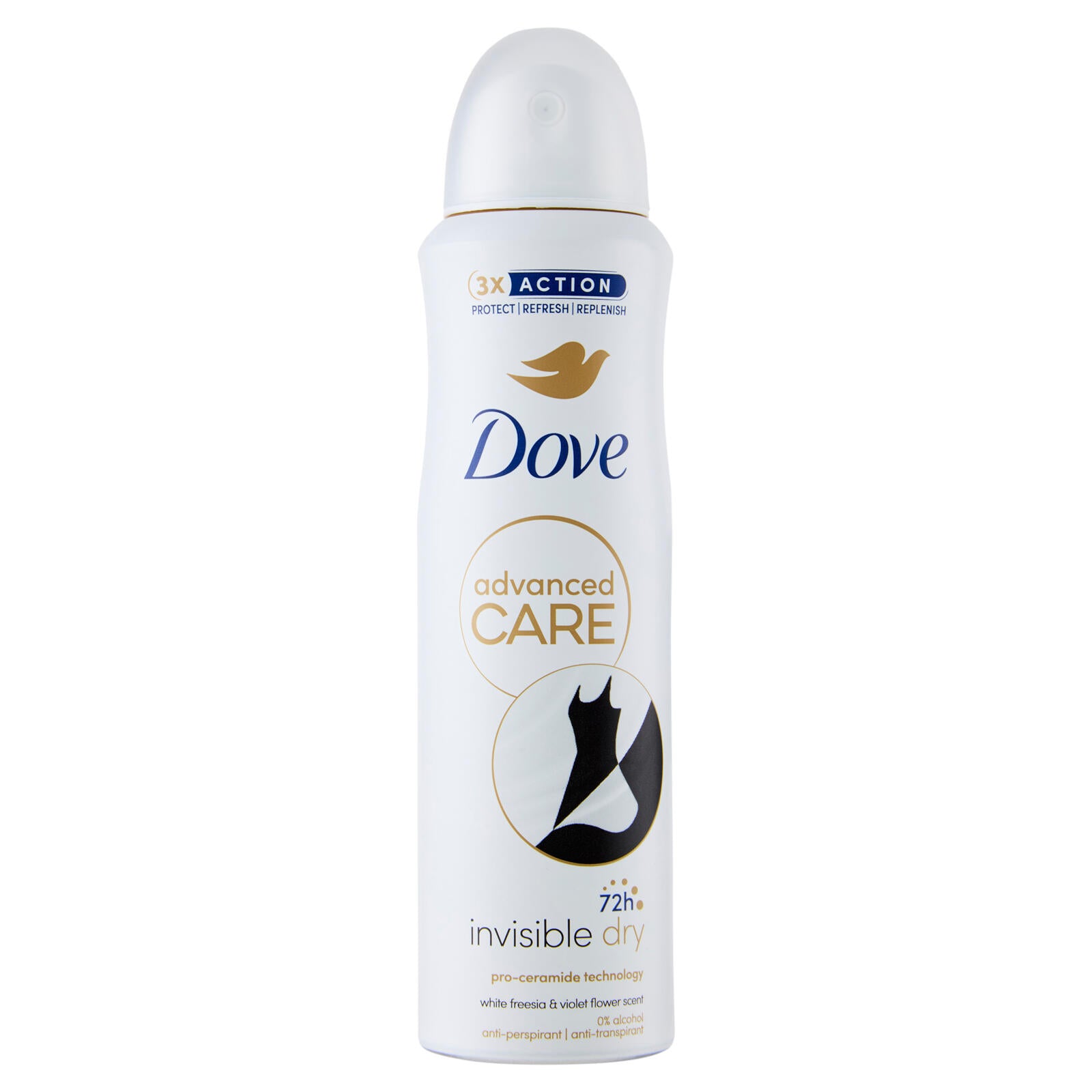 Dove advanced Care invisible dry white freesia & violet flower scent anti-perspirant 150 ml (25525633)